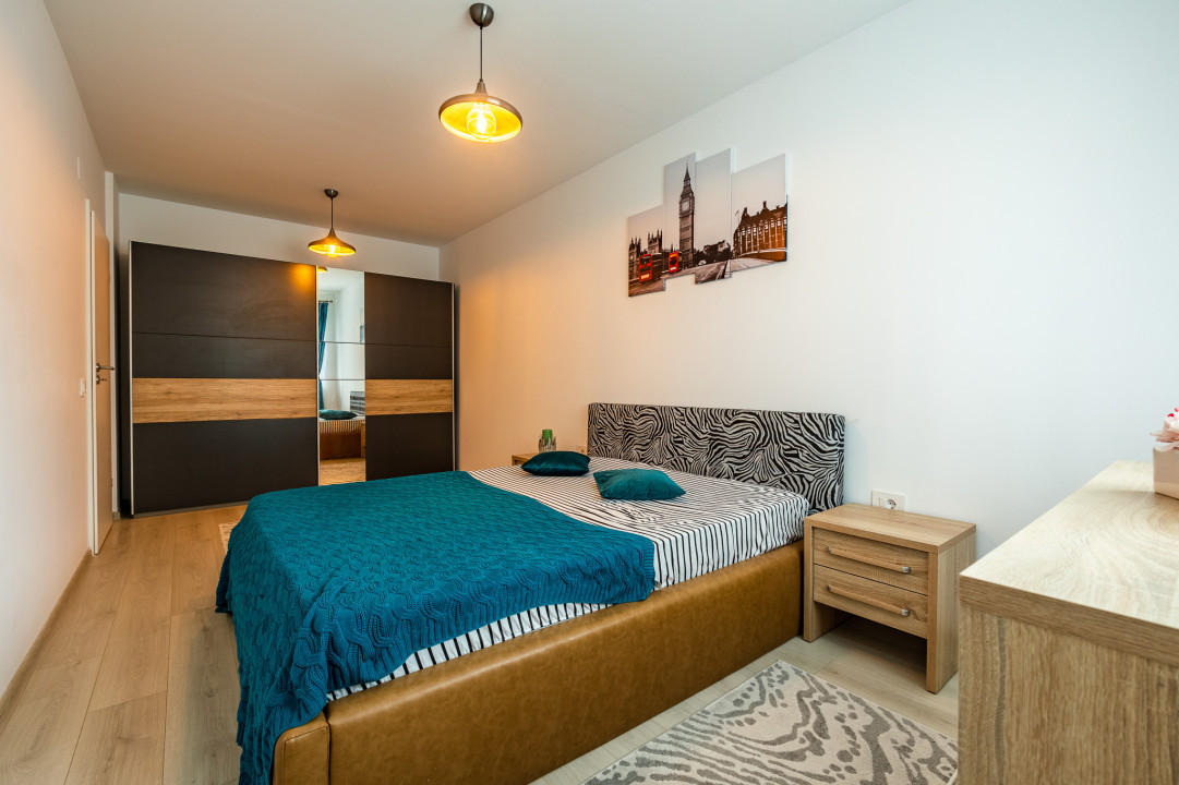 Apartament 2 camere, bloc nou, central, mobilat, utilat, pret bun