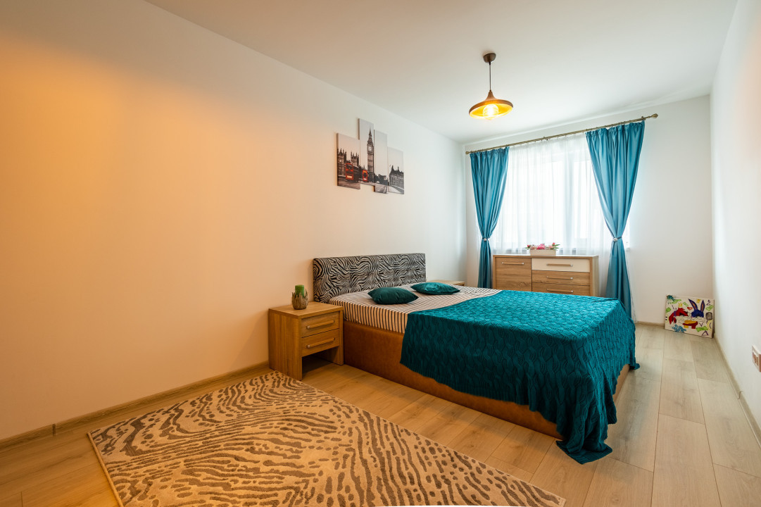 Apartament 2 camere, bloc nou, central, mobilat, utilat, pret bun