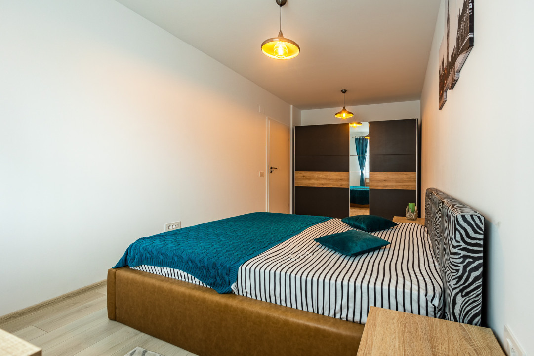 Apartament 2 camere, bloc nou, central, mobilat, utilat, pret bun