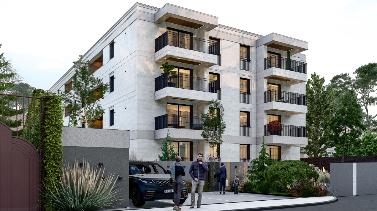 Apartament 3 camere, 85,76 mp utili, 8,84 mp balcon, 30,85 mp terasă – Etaj 1