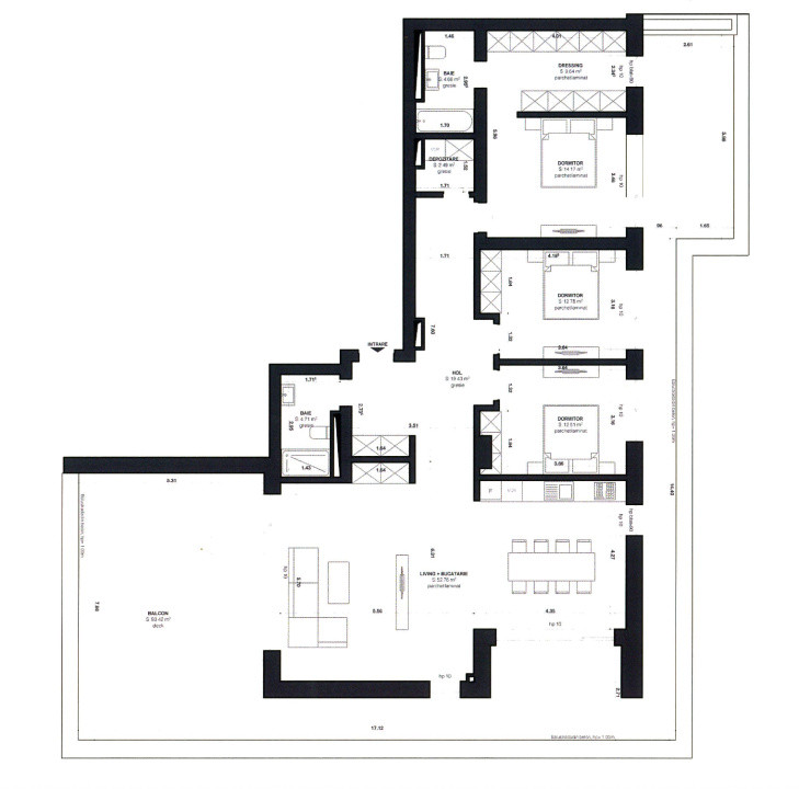 Penthouse 4 camere Kudo Apartments – Lux în Inima Brașovului