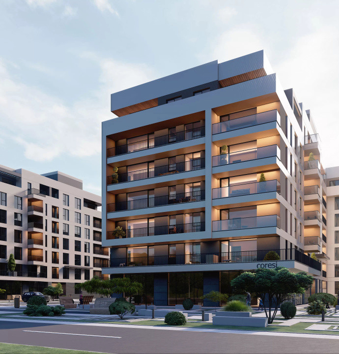 Penthouse 3 camere Coresi Avantgarden - Upgraded