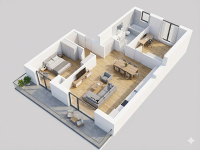 Apartament 3 camere I COMISION 0%