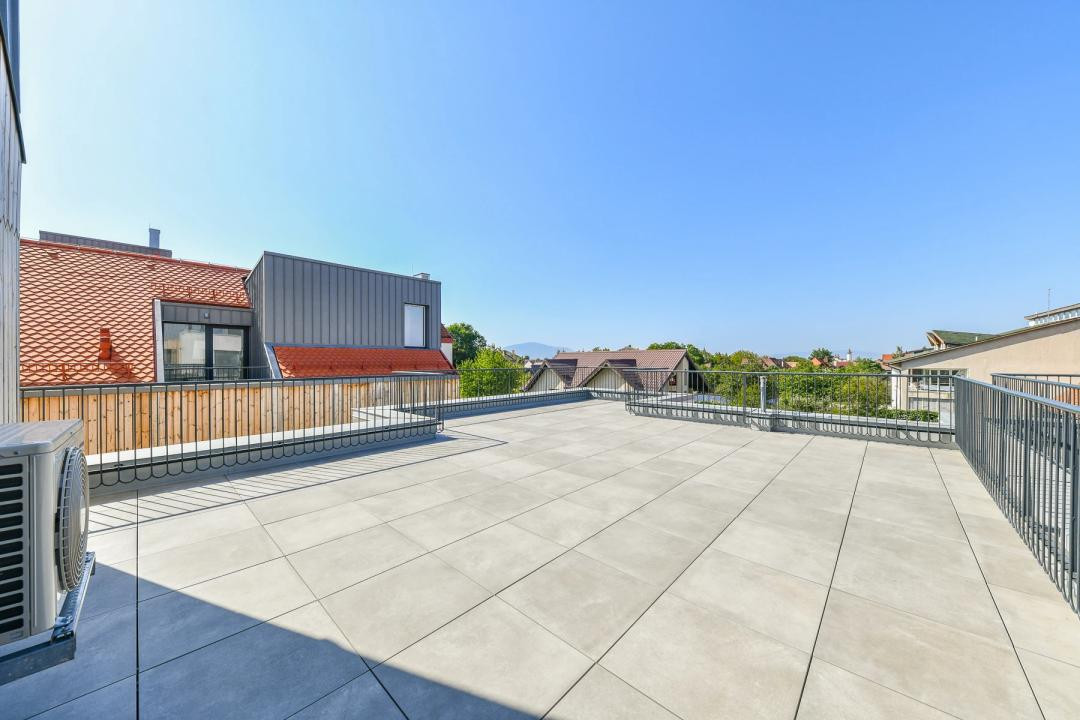 Apartament 2 camere, mansardă, 54.2mp, terasă 19.4mp
