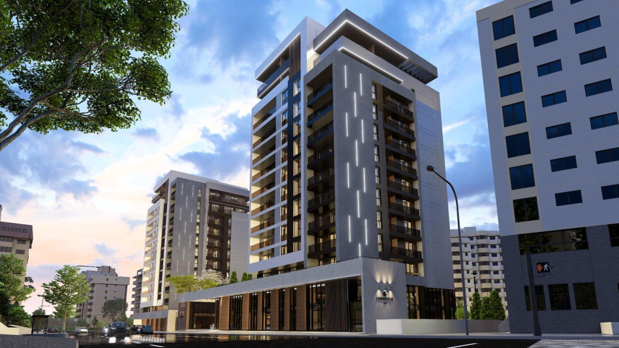 Penthouse 3 camere, 2 niveluri Cosmopolit Zenit